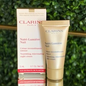 Clarins Nutri-Lumiere Night Cream | NEW | Travel Size | Nourishing Rejuvenating